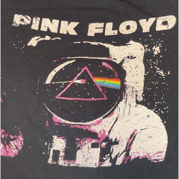 Pink Floyd Graphic T-shirt Women Small Black Short Sleeve - Picture 2 of 5